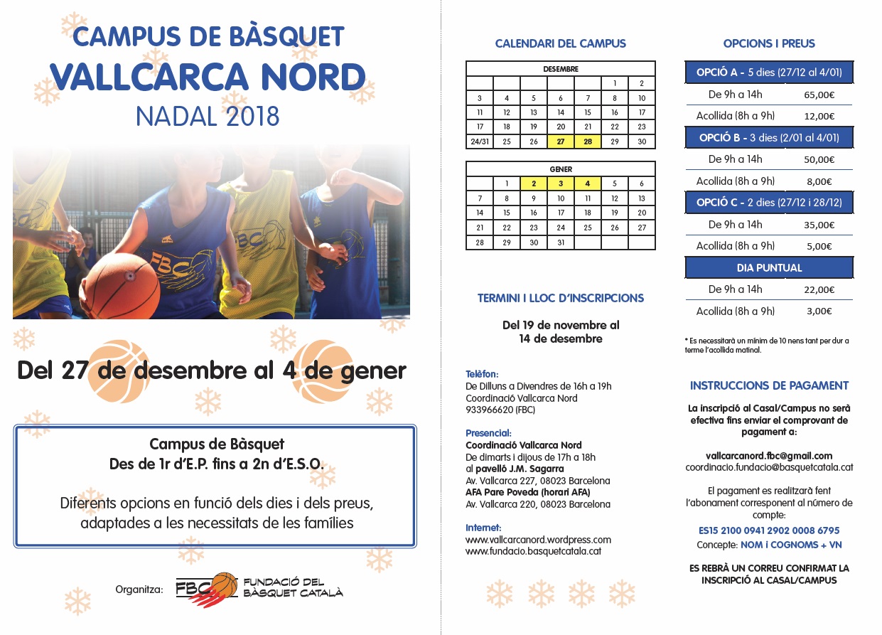 Info campus basquet